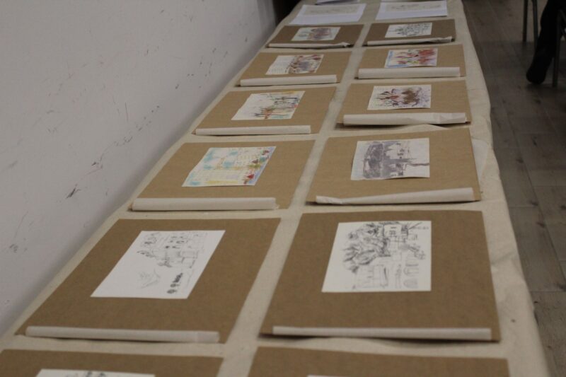 Рисунки Кокурина из фондов библиотеки 