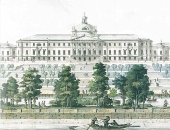 Голицынская больница. Иллюстрация фрагмент