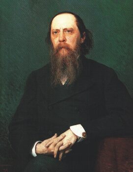 Крамской И. Портрет писателя М.Е. Салтыкова-Щедрина