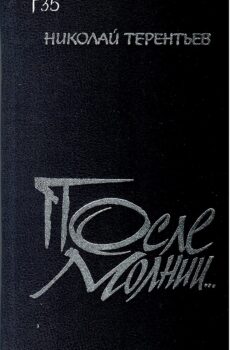 Н. Терентьев. После молнии. Обложка.