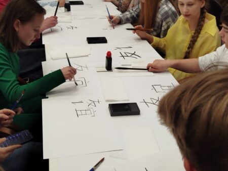 мастер класс по письму иероглифов