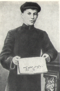 Тукай в типографии
